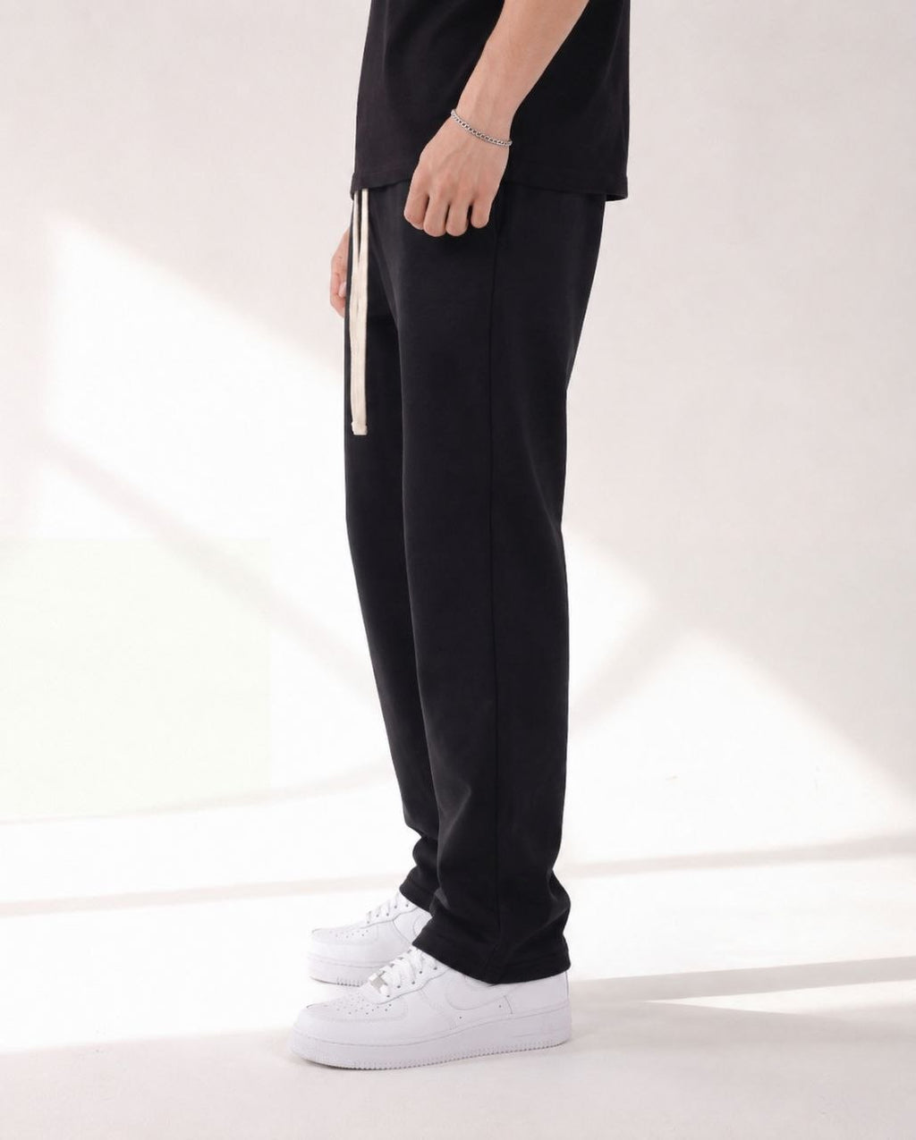 Black sweatpants