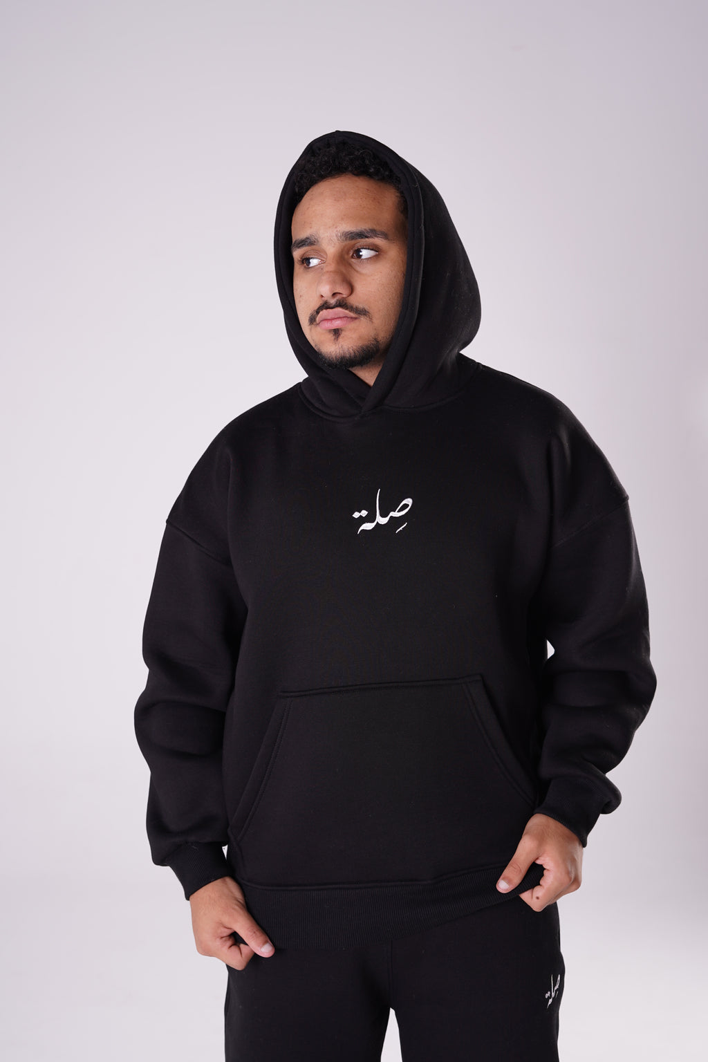 Black Hoodie Selah Drop
