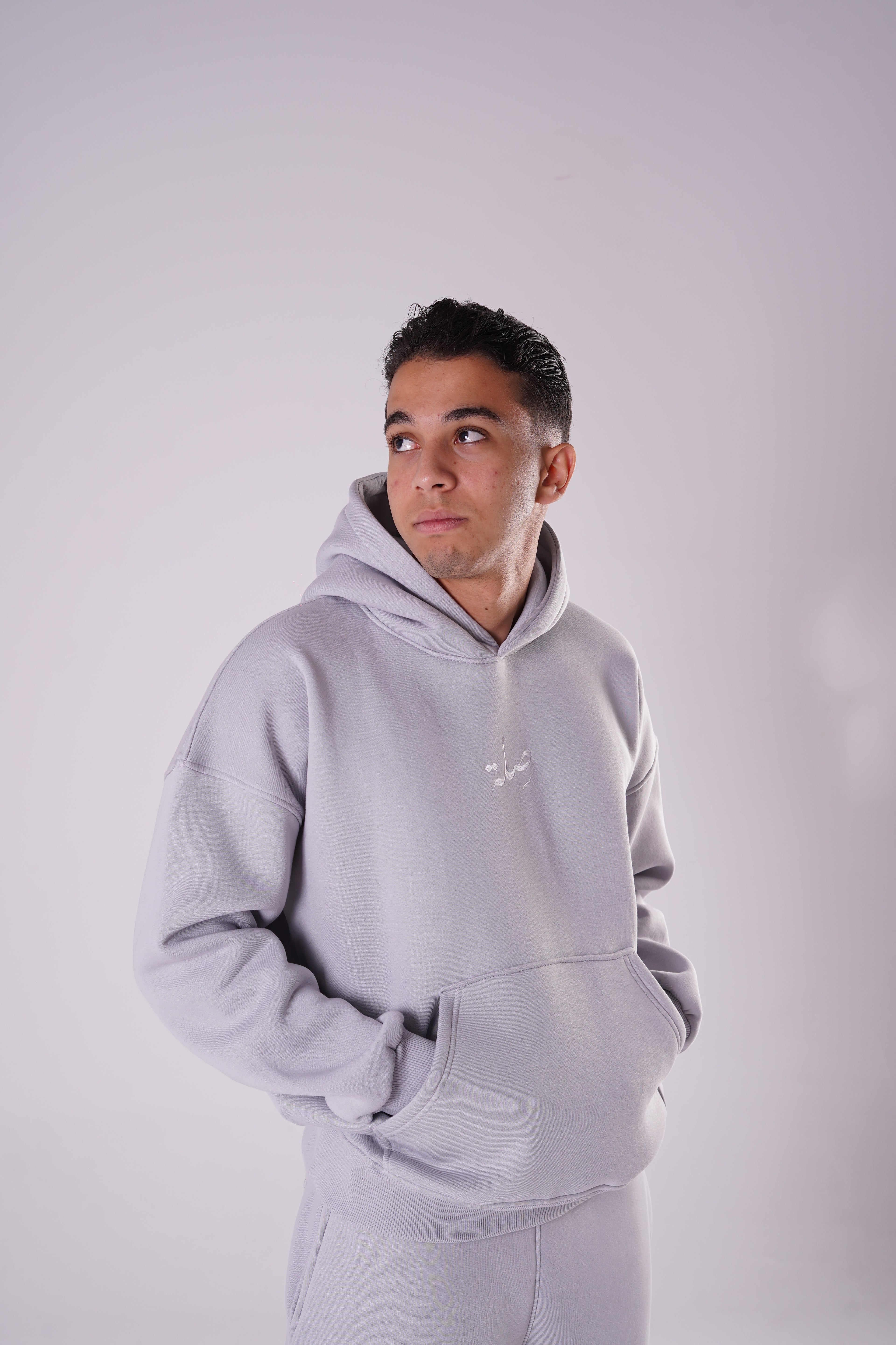 Gray Hoodie Selah Drop