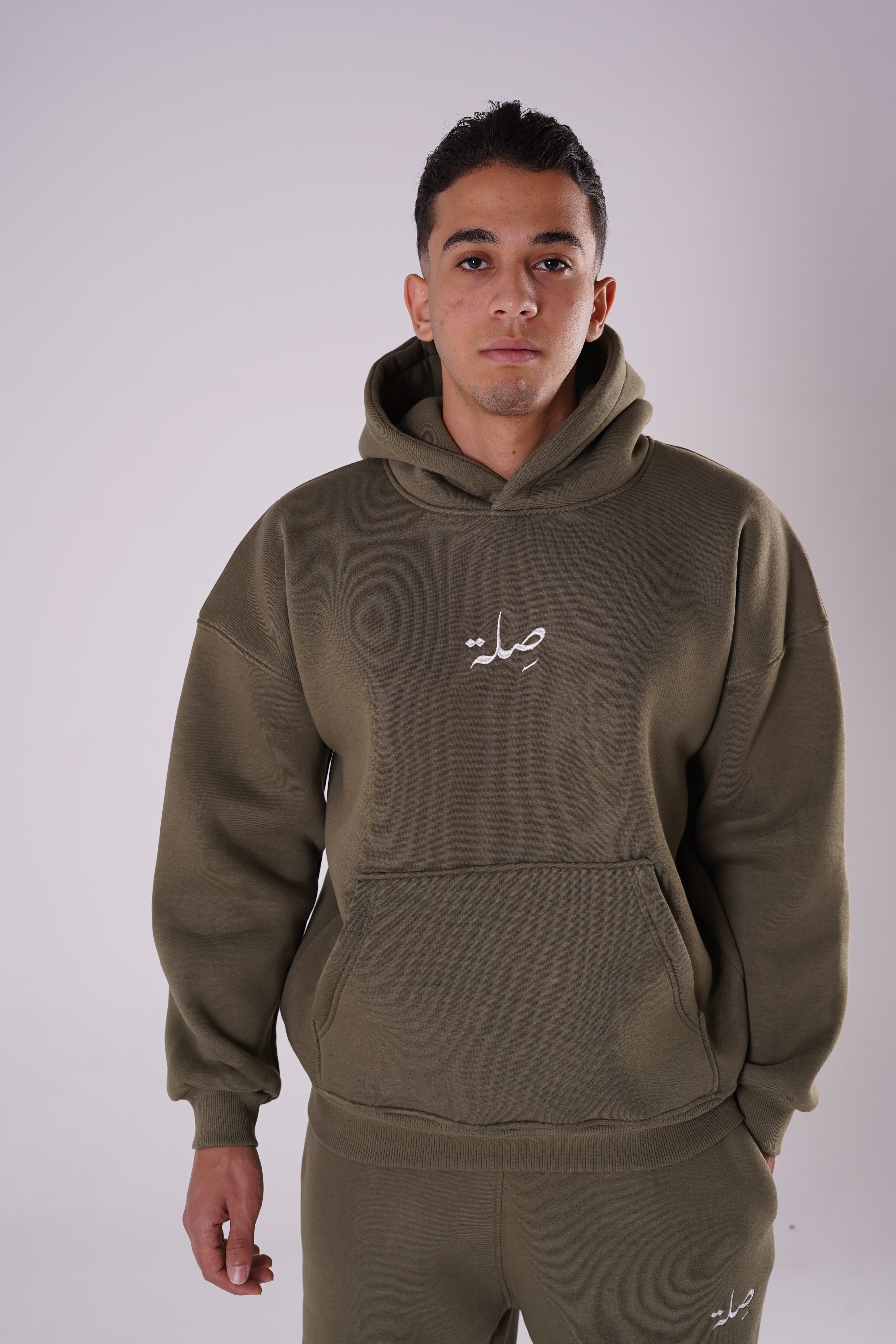 Olive Hoodie Selah Drop
