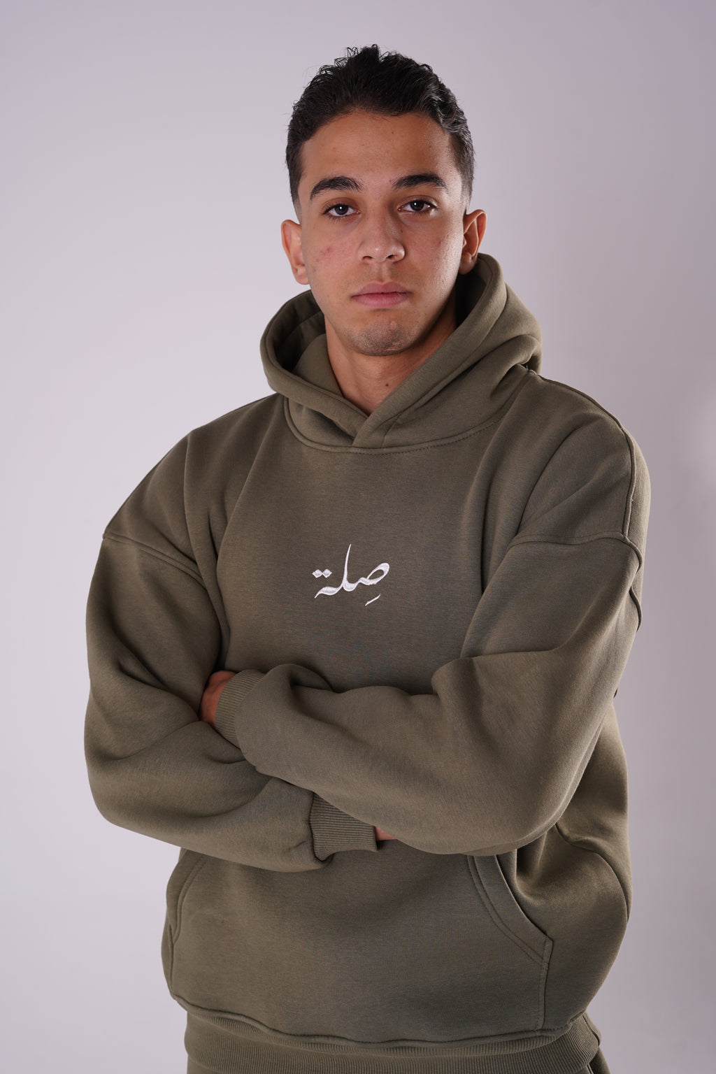 Olive Hoodie Selah Drop